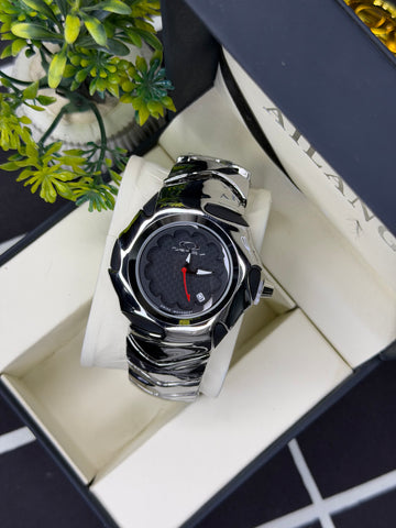 OKLEY STAINLESS STEEL HEAVY WEIGHT WATCH