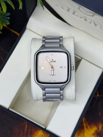 RD Square Stainless Steel Men’s Watch