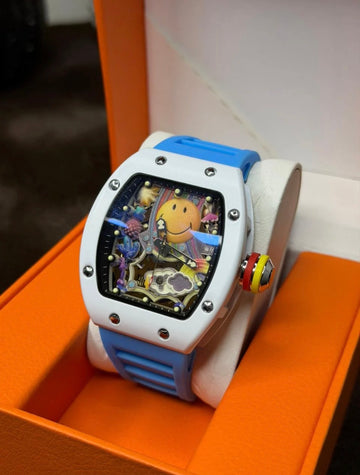RM Smiley Silicon Strap Watch